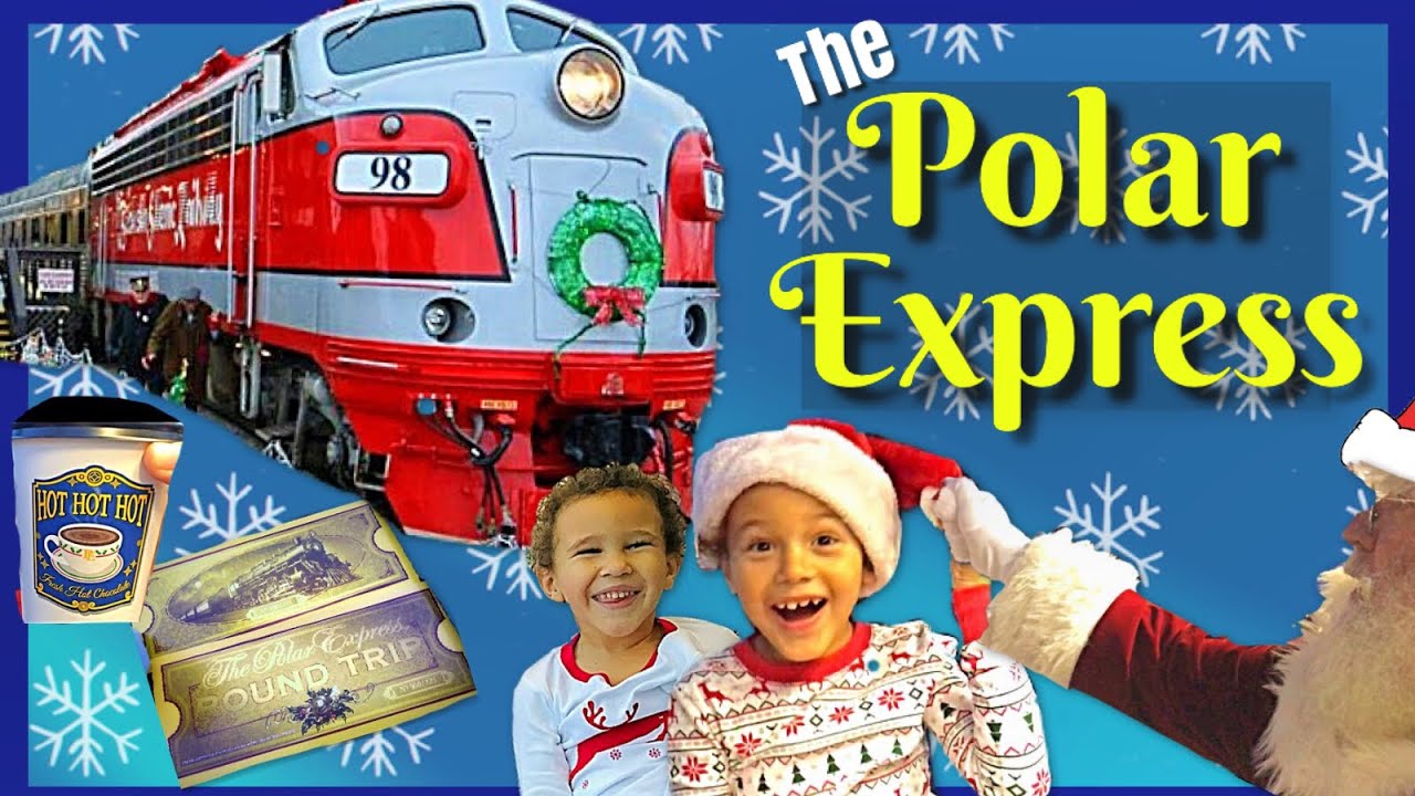 Let’s Ride the Polar Express! | Branson Scenic Railway | Santa Does Christmas Magic!|Trains for Kids