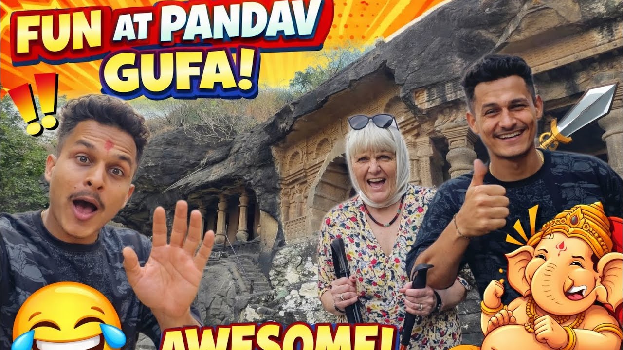 Pandav Gufa Mein Aisa Kya Dekh Liya? 😂 | Funny Travel Vlog Pandav Gufa Ka Sach 😱 | Full Comedy Vlog