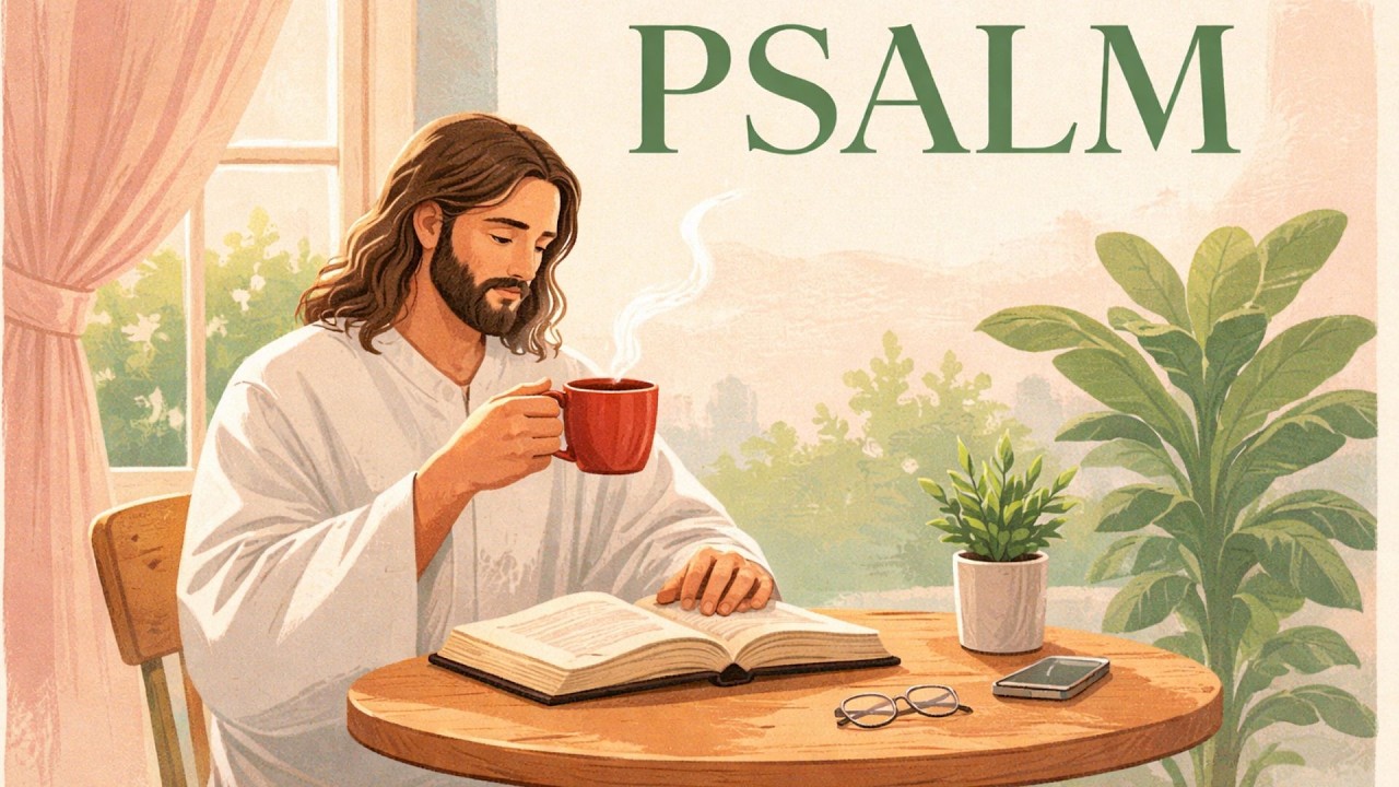 Christian Jazz Playlist ✨ Psalms in Jazz for Study & Work 📖 Peaceful Bible Coffee Music