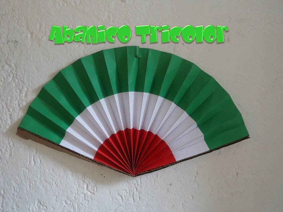 Abanico Tricolor | Fiestas Patrias | PumitaNegraArt🐾