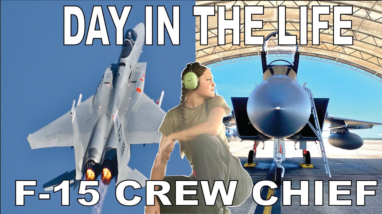 Day in the life of an F-15 Crew Chief // United States Air Force/ Maintainer/ Best Air Force Jobs