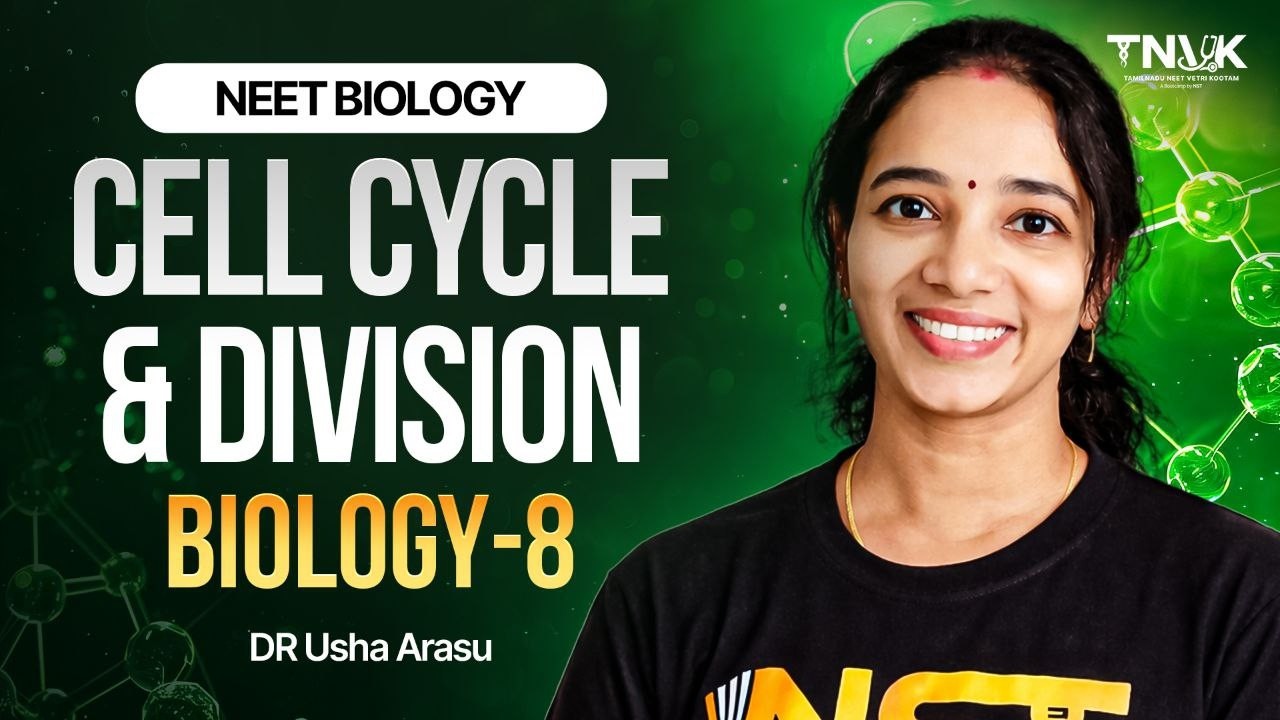 Cell Cycle & Cell Division in ONE SHOT #TNVK | Mitosis + Meiosis Tricks | NEET 2026 Biology | NST