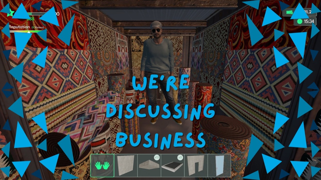 We're Discussing Business | Shopping Mall Manager Simulator