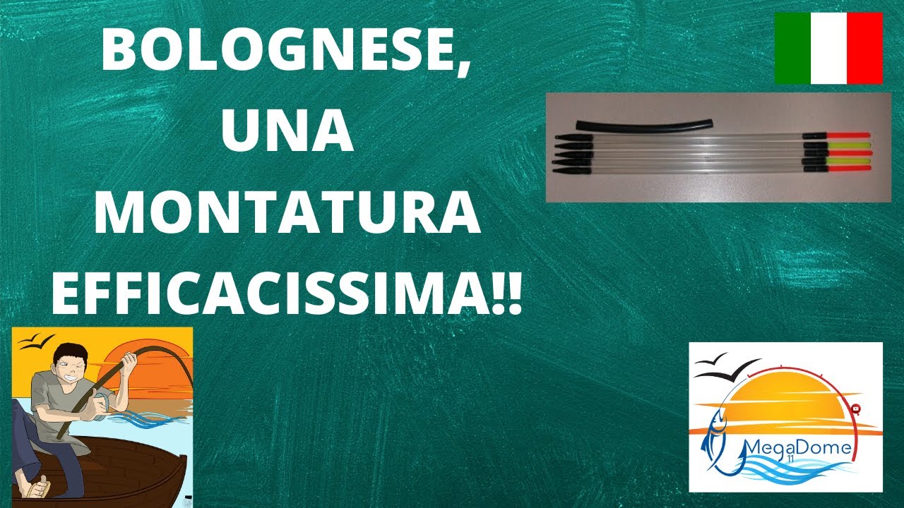 UN'EFFICACISSIMA MONTATURA PER LA PESCA A BOLOGNESE [SPIEGAZIONI TECNICHE DI PESCA]