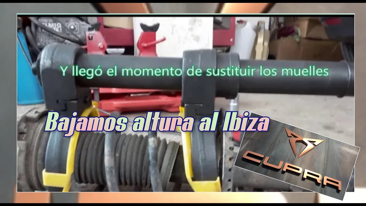 Как заменить пружины eibach pro-kit на сиденье ibiza 6l