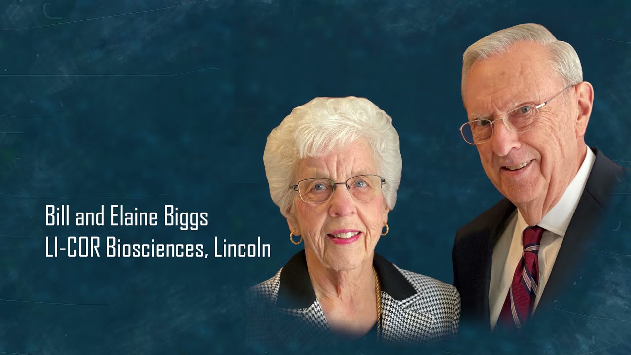 2021 Nebraska Business Hall of Fame Inductee - Bill and Elaine Biggs