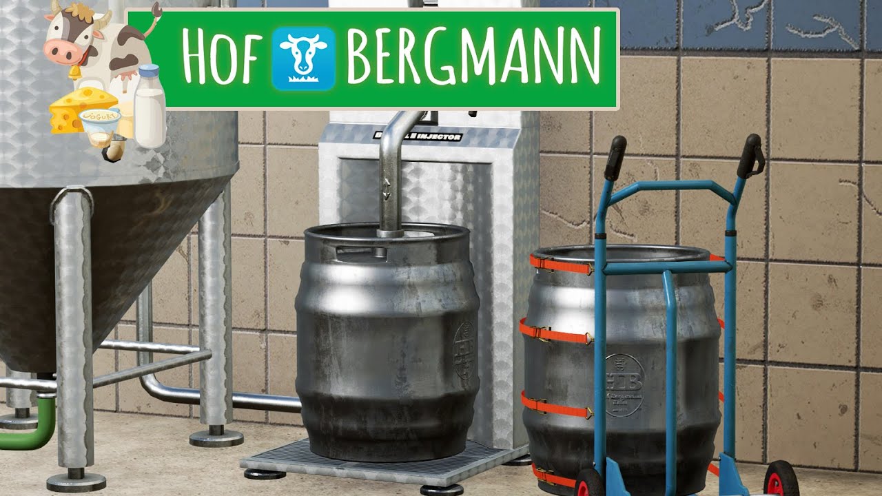 LS22 HOF BERGMANN #112: Abfüllen der ersten Bierfässer | FARMING SIMULATOR 22