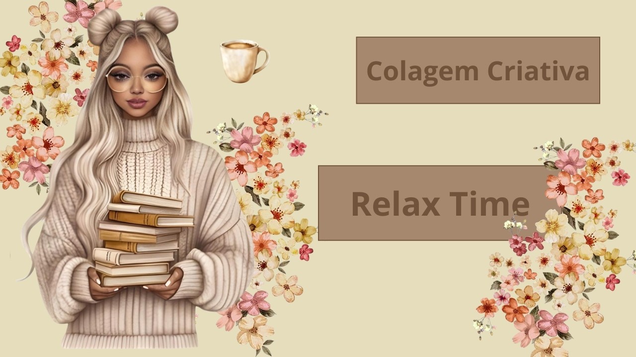 Colagem Criativa | ASMR #asmr #colagem #collageart #scrapbooking #artjournal