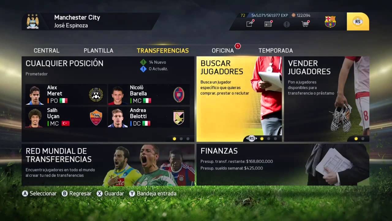 Glitch Modo Carrera FIFA 15 (JUGADORES GRATIS)