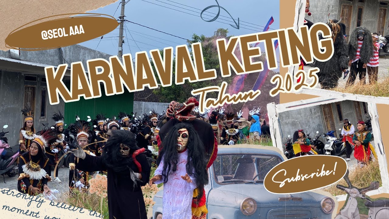 KARNAVAL DESA KETING KEDALON 2025 || FULL || KEC. SEKARAN || HUT-RI KE 80