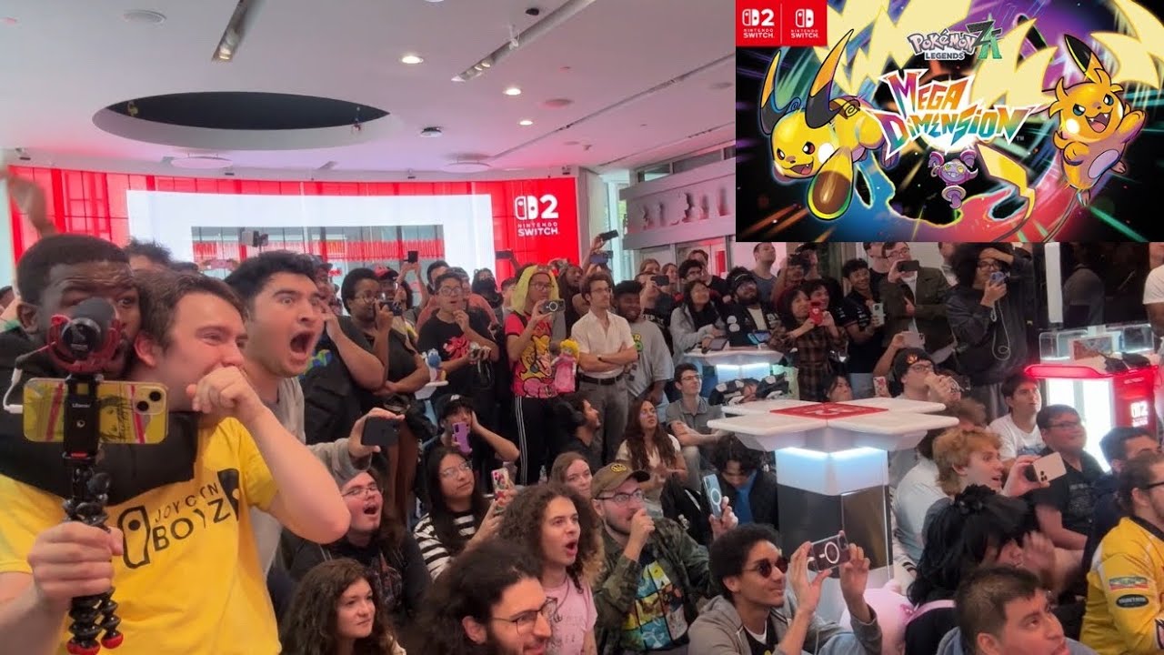 POKEMON MEGA RAICHU, MEGA STARTERS, POKOPIA NINTENDO NY REACTION DIRECT 09/12/25