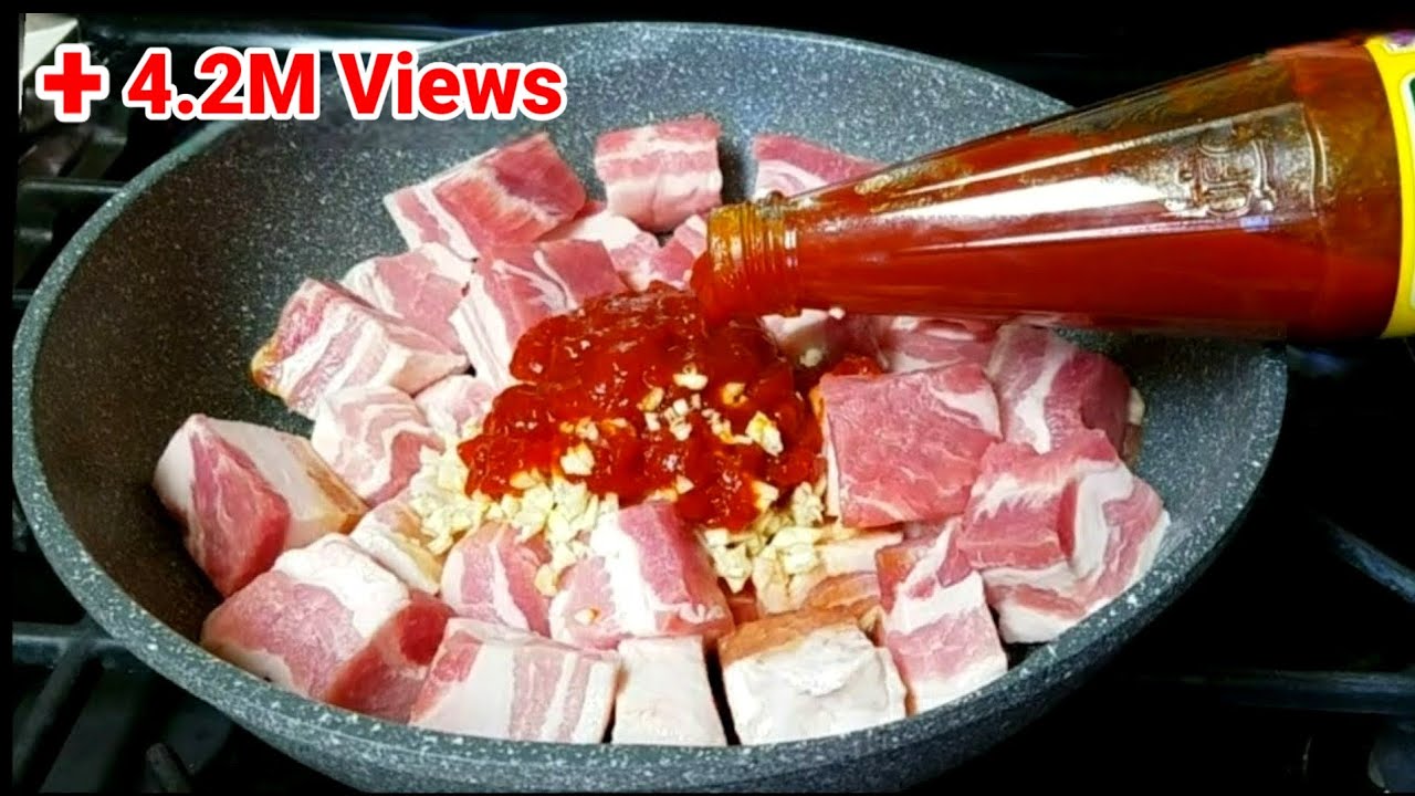 GAWIN ITO SA KARNENG BABOY! Siguradong Mapapa Extra Rice Sarap Nito!!! 😲😋👍