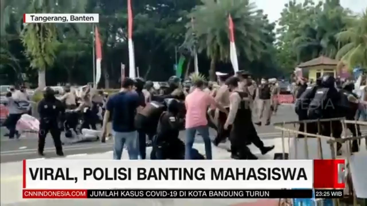 Viral Polisi Banting Mahasiswa | REDAKSI MALAM (13/10/21)
