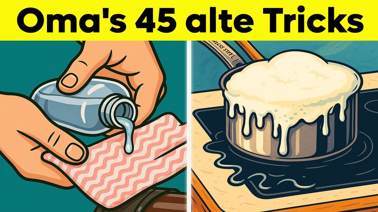 Oma's 45 alte Tricks, von denen du dir wünschst, du hättest sie früher gekannt!