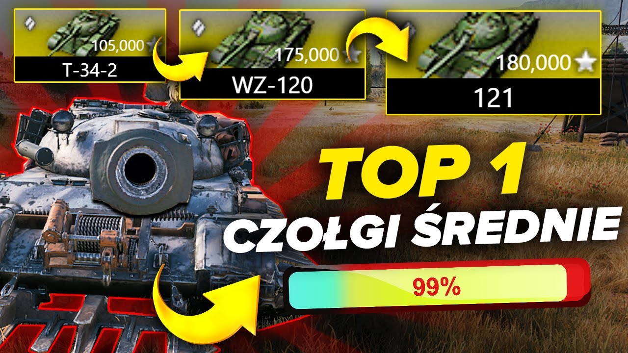 NOWE NAJPOTĘŻNIEJSZE CZOŁGI ŚREDNIE W WOT