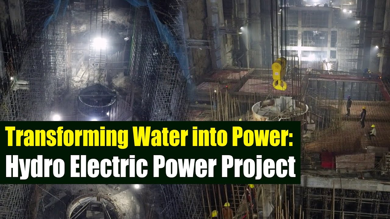 Transforming Water into Power: Hydro Electric Power Project | Megha Engineering