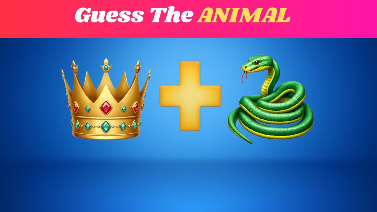 Can You Guess These Animals by Emoji? 🐯🦉 | Emoji Quiz Challenge