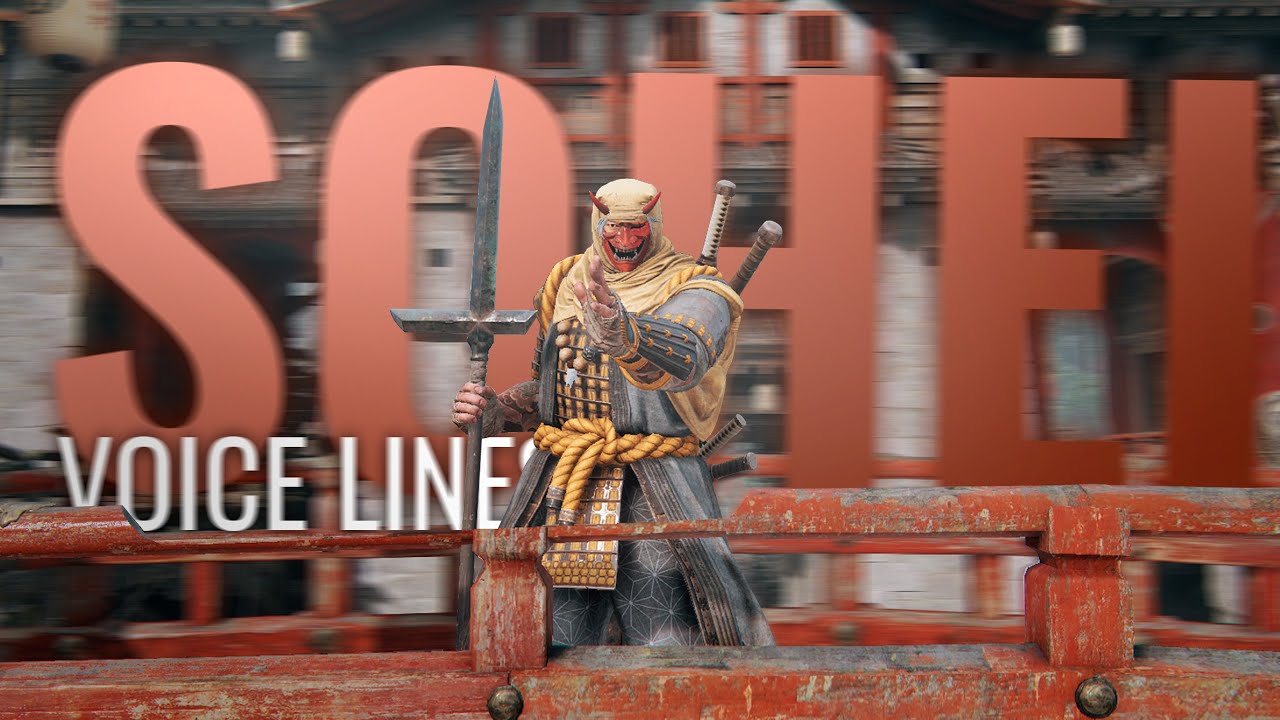 For Honor: Sohei - Voice Lines (Translations, EN-RU)  / Сохэй - Перевод фраз