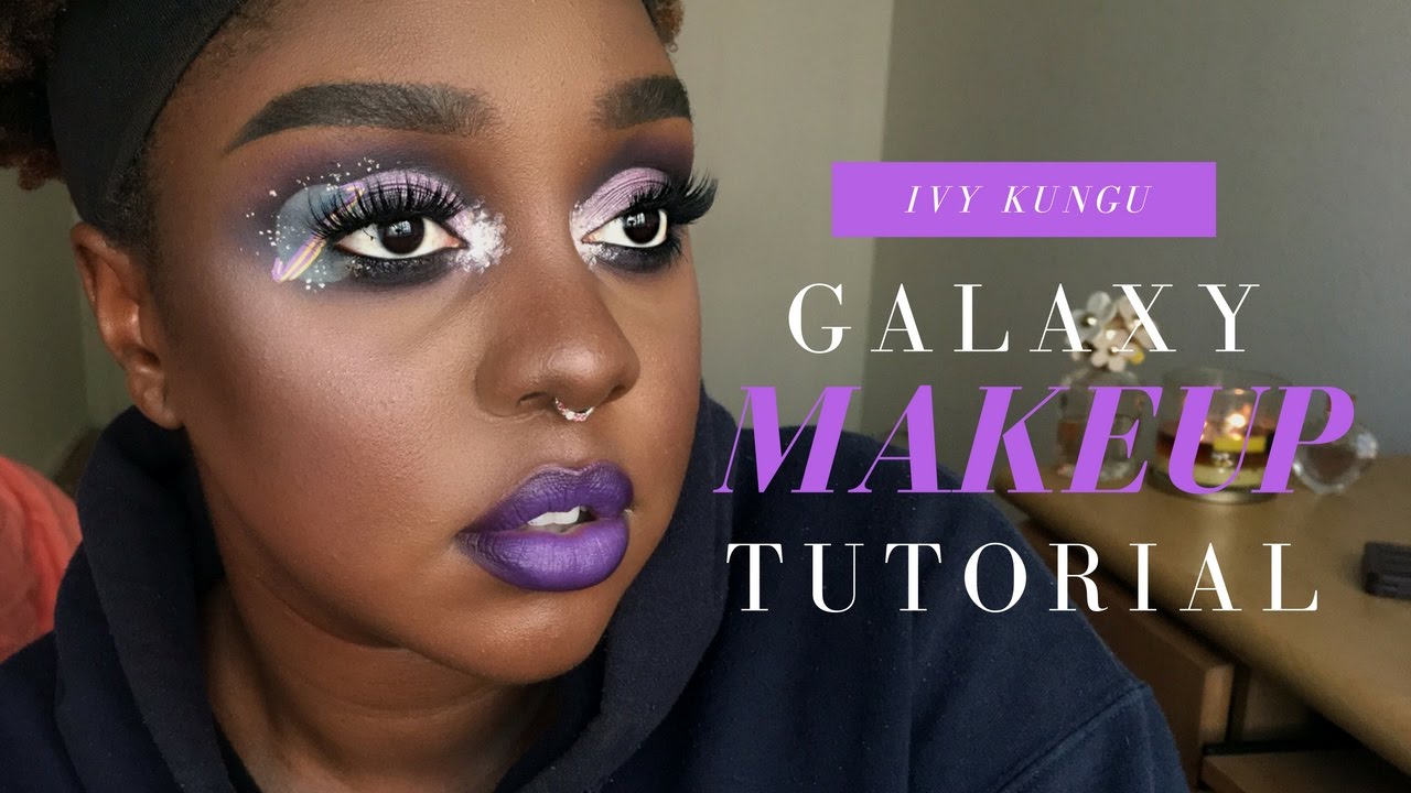 Galaxy Makeup Tutorial: Saturn | Ivy Kungu
