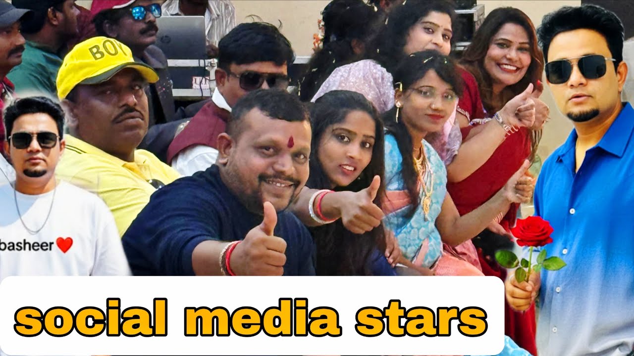 Social media stars, Vijayawada get together event Basheer master 