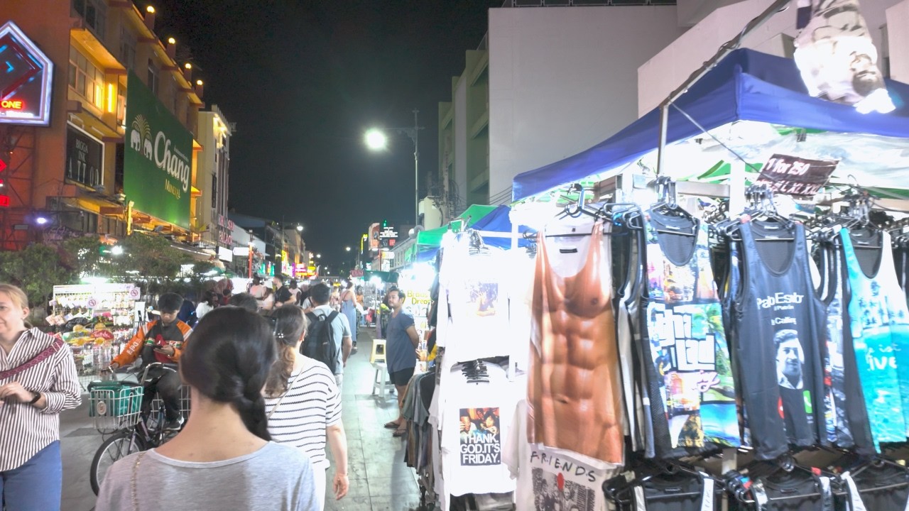 Khaosan Road | Walking Tour | No Talking | Ambience | 4K | Night Walk | Thailand 2026