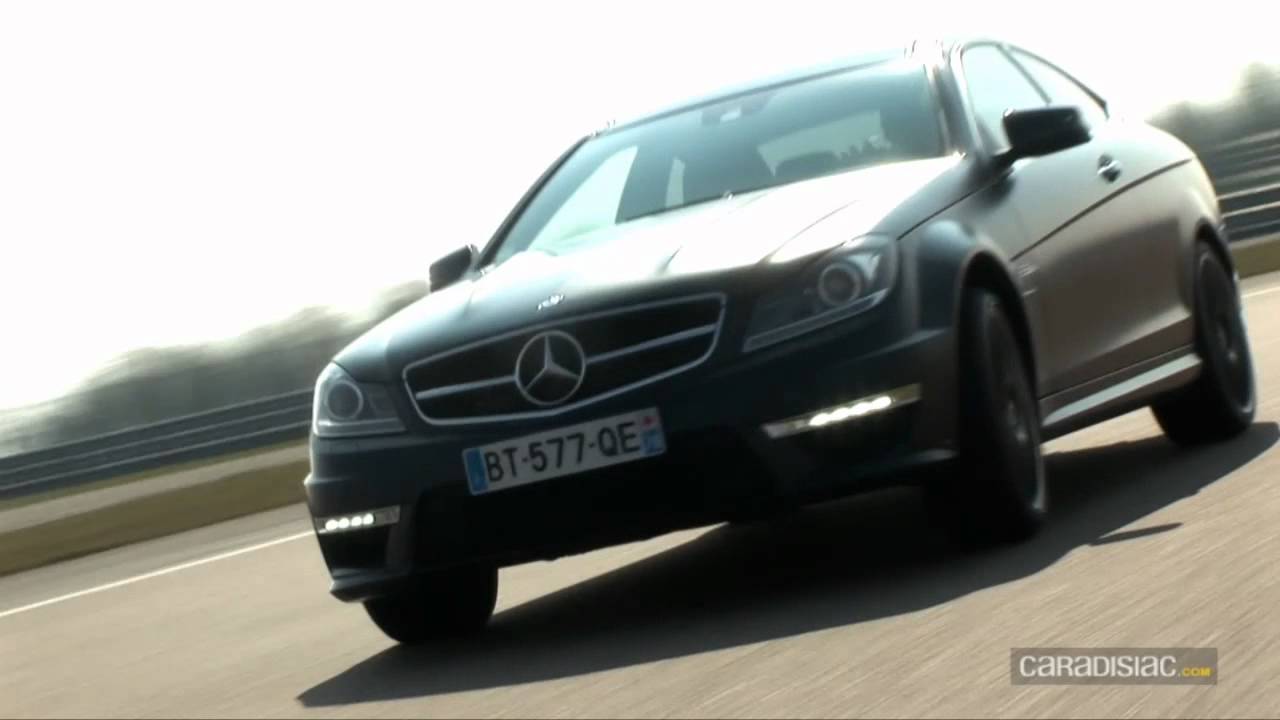 Mercedes C63 AMG Coupé essayé par Soheil Ayari