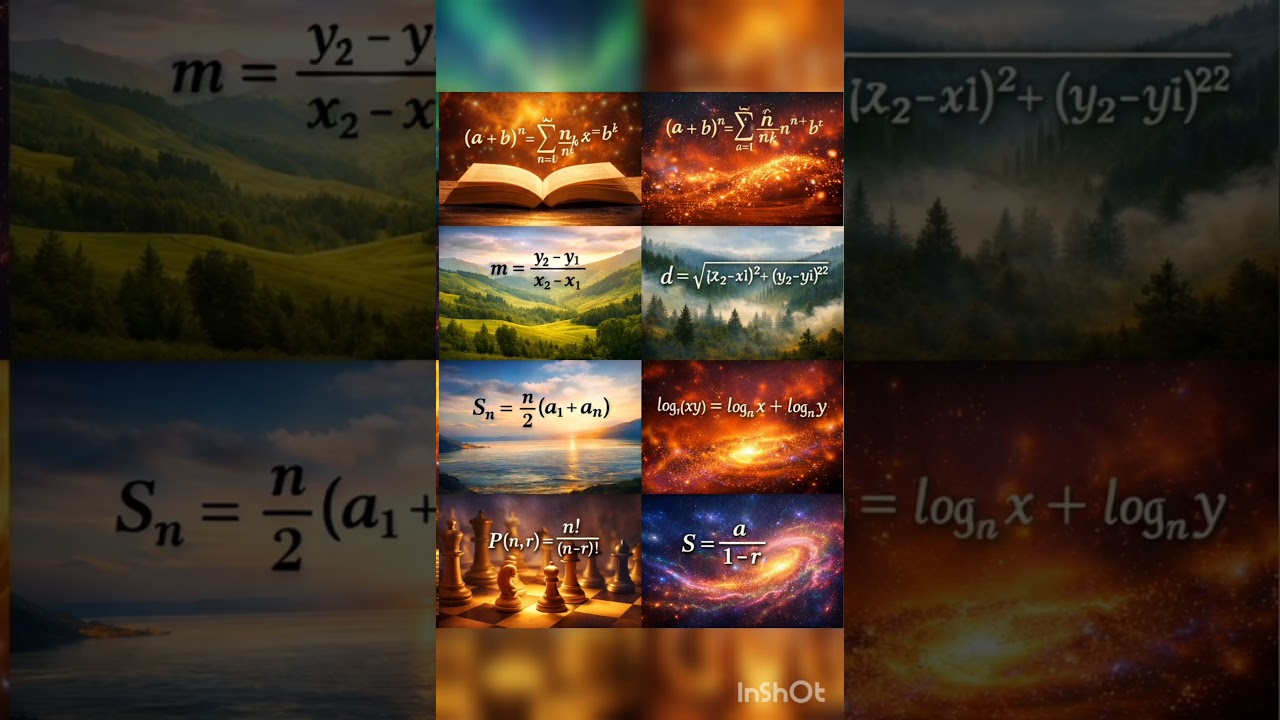 the Algebric formula in first eye view 