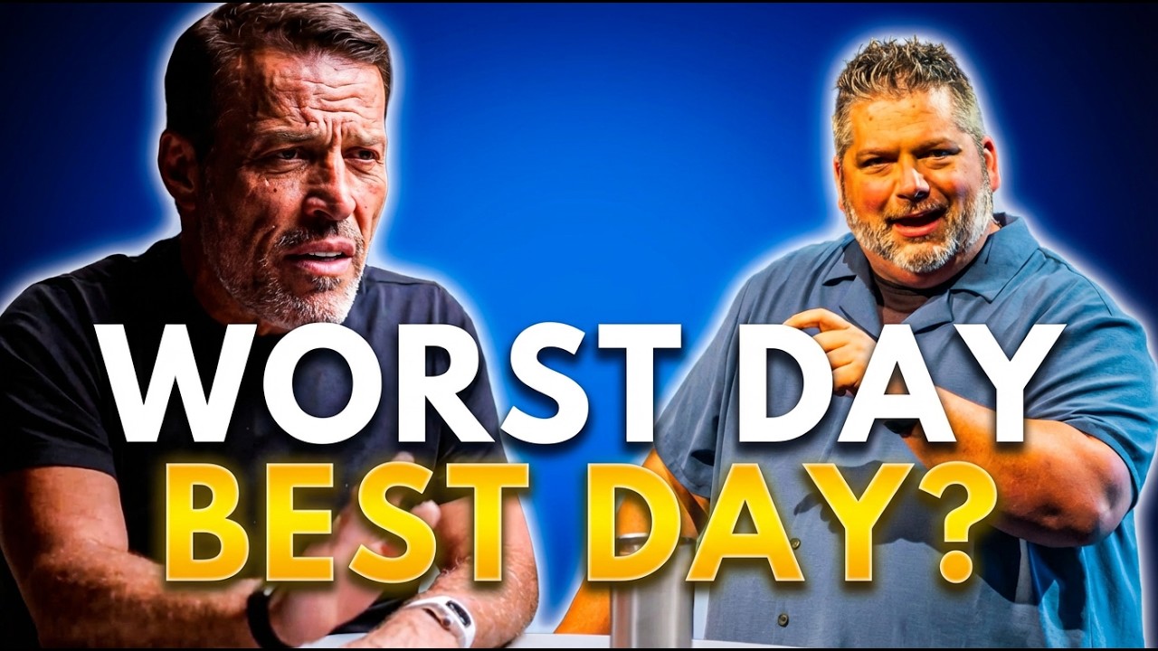 Can Your WORST Day Become Your BEST DAY! | My Honest Reaction to Tony Robbins