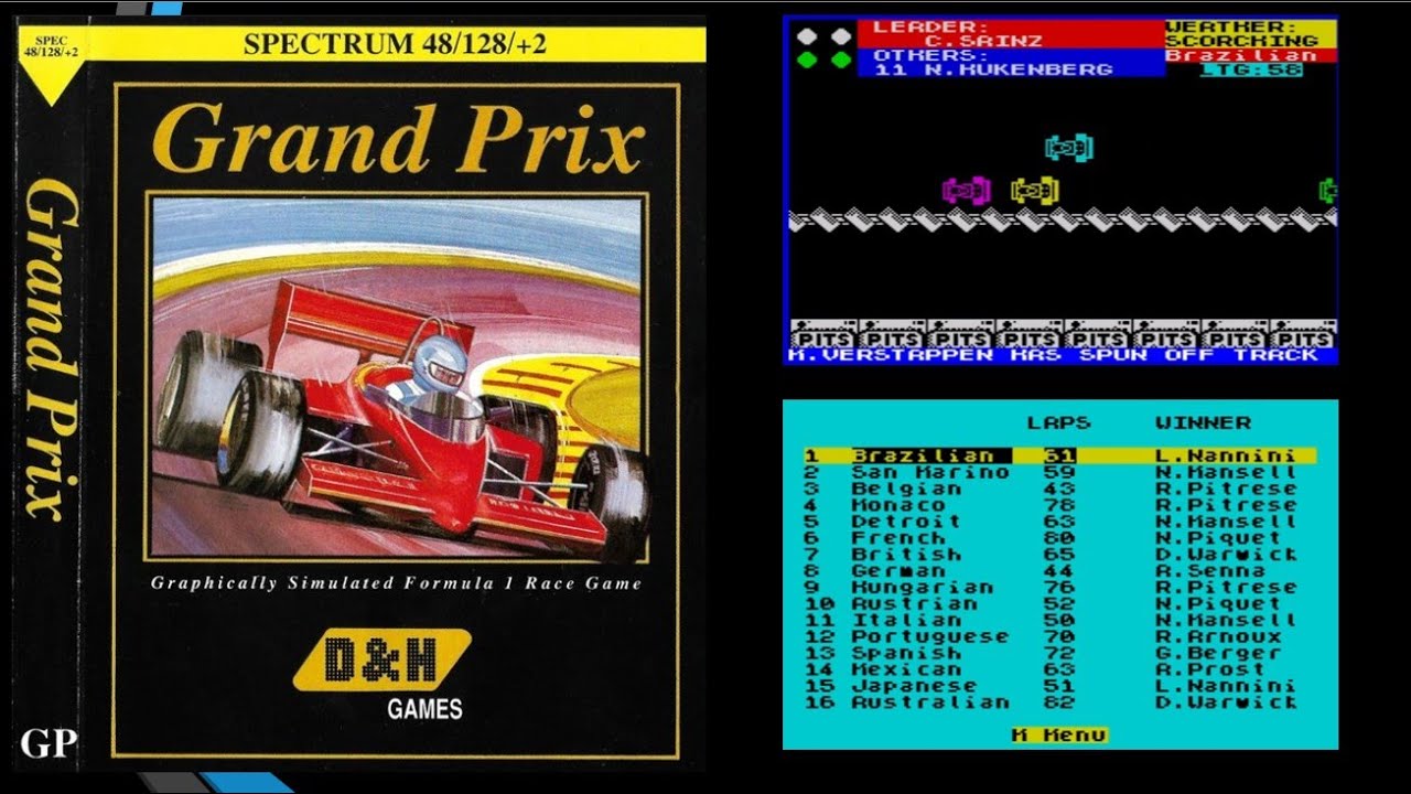 Grand Prix on the ZX Spectrum - Was it Any Good