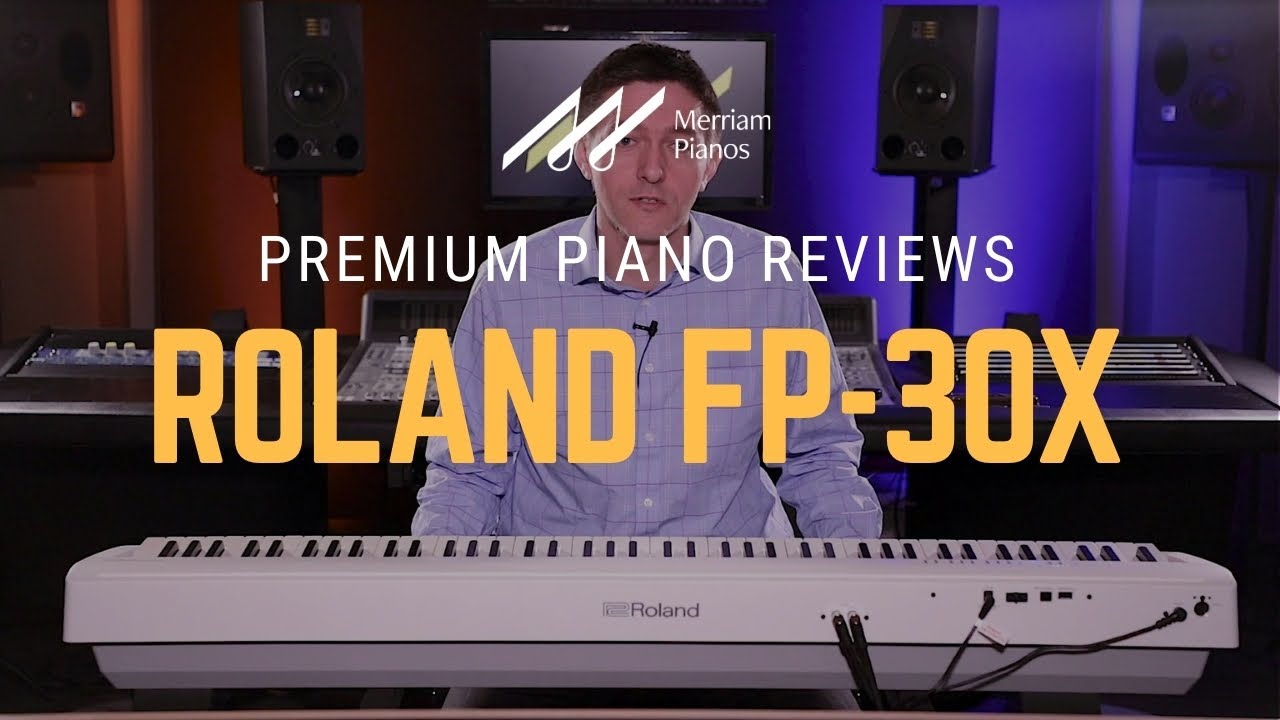 🎹Обзор и демонстрация цифрового пианино Roland FP-30X — улучшенные динамики и звуковой движок🎹