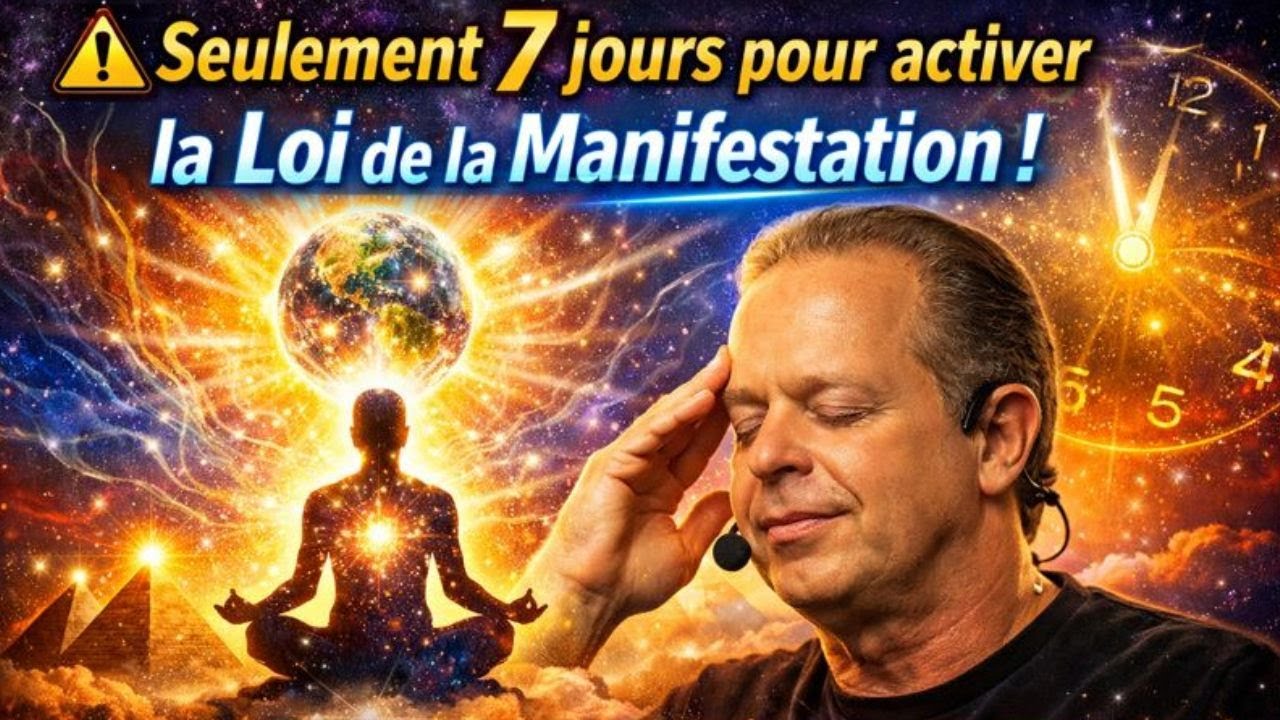 ⚠️ Seulement 7 jours pour activer la Loi de la Manifestation | Méditation profonde (Dr Joe Dispenza)