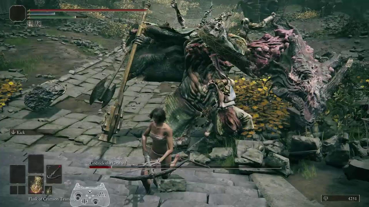 Elden Ring Kick only