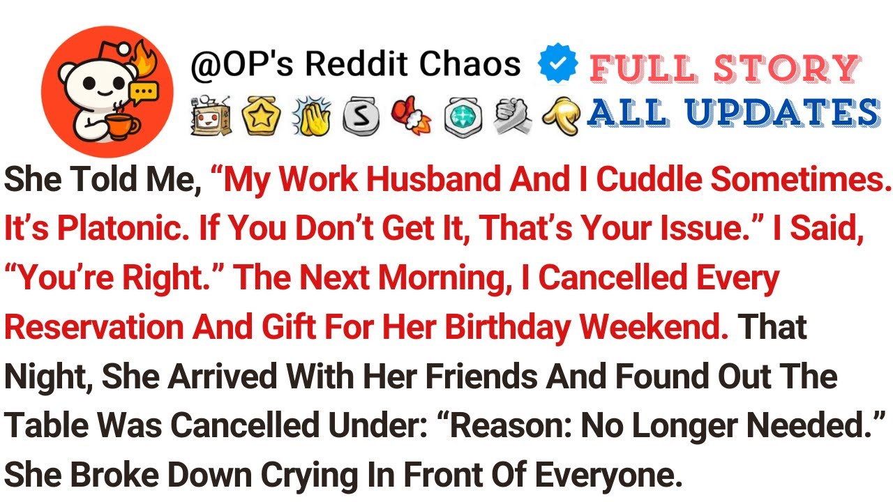 She Told Me, “My Work Husband And I Cuddle Sometimes. It’s Platonic. If You Don’t Get It, That’s...