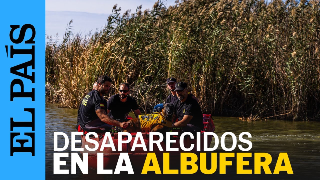 DANA EN VALENCIA | Búsqueda de desaparecidos en la Albufera tras la dana | EL PAÍS