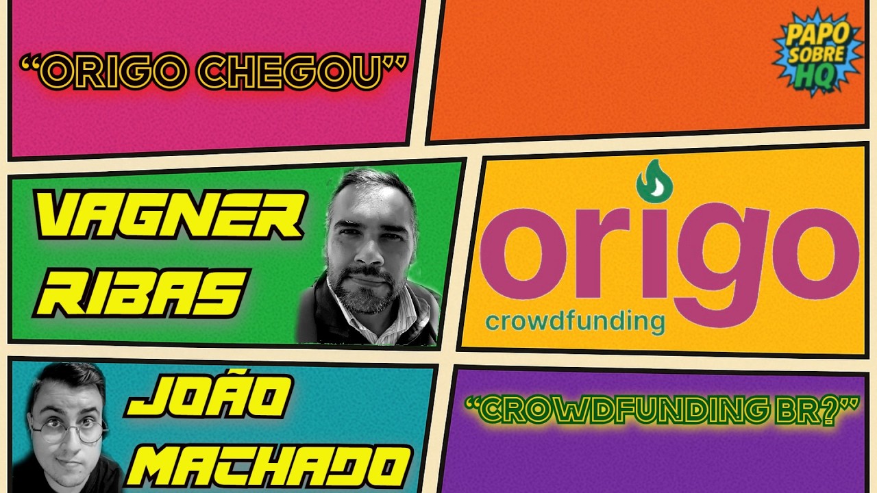 LIVE | ORIGO: Nova Plataforma Brasileira de Crowdfunding para Quadrinhos