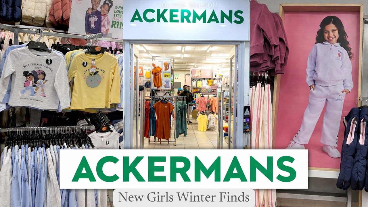 Новинки в магазинах Ackermans | Зима 2026 | Зимние находки для девочек 2026