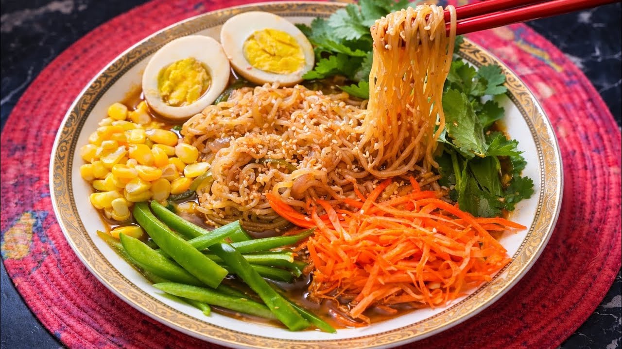 When noodles look this good, self-control disappears 🍜✨