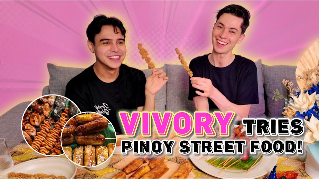 Viñas Deluxe and Ivory Glaze Try Filipino Streetfoods #VIVORY