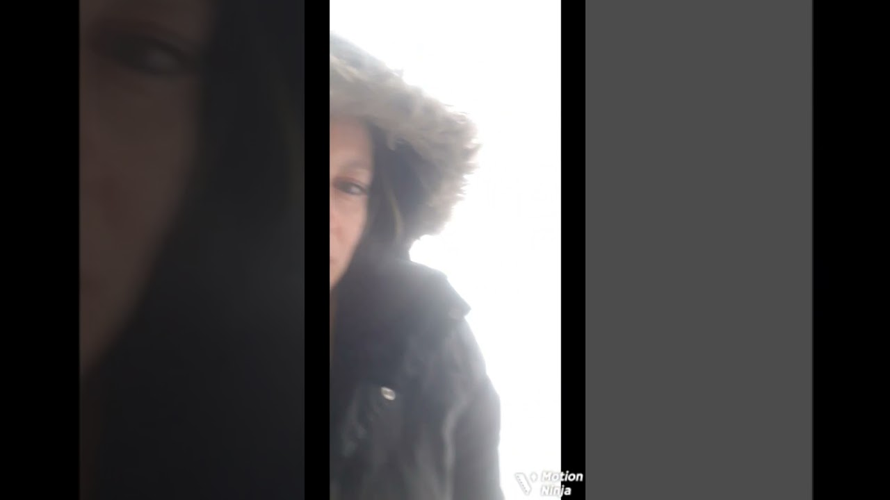 smoking outside and crushing a cigarette in the snow #smoking #smokingfetish #smokinggirl