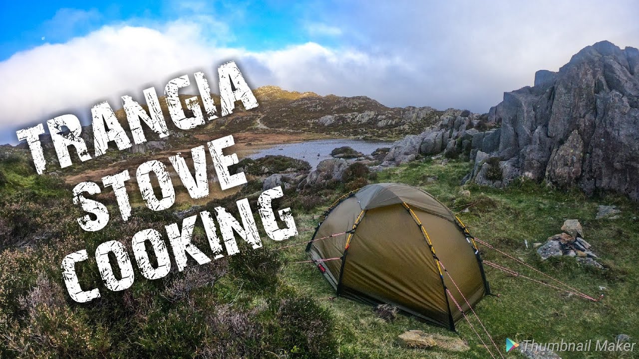 Wild camping in the Hilleberg Soulo tent & cooking with a trangia stove
