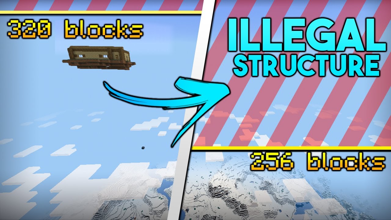 What happens if I load 320 build limit world in OLD VERSION?! (1.16.220.50)