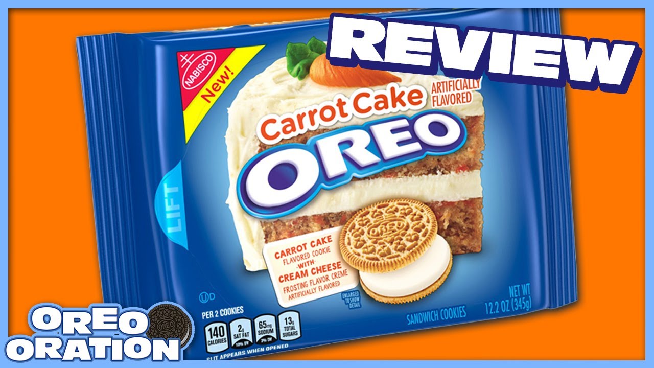Carrot Cake Oreo Review - Oreo Oration