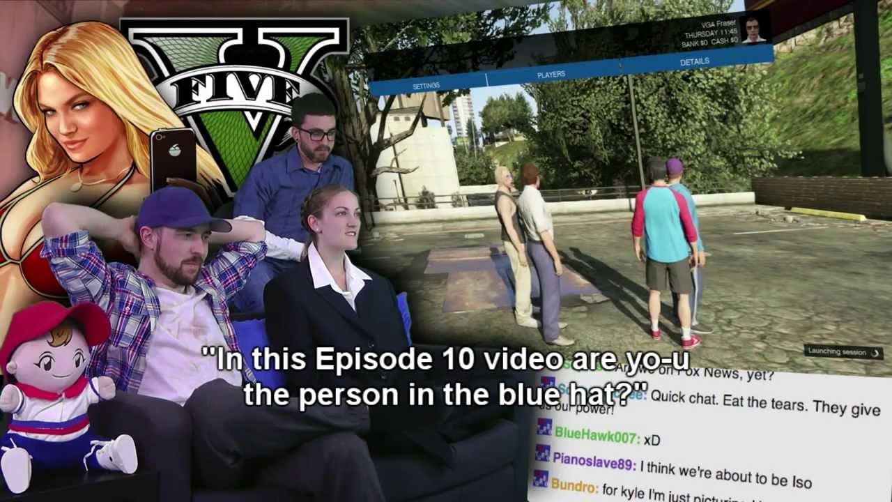 VGA Highlight: GTA V Online with an 11-year-old Kyle.