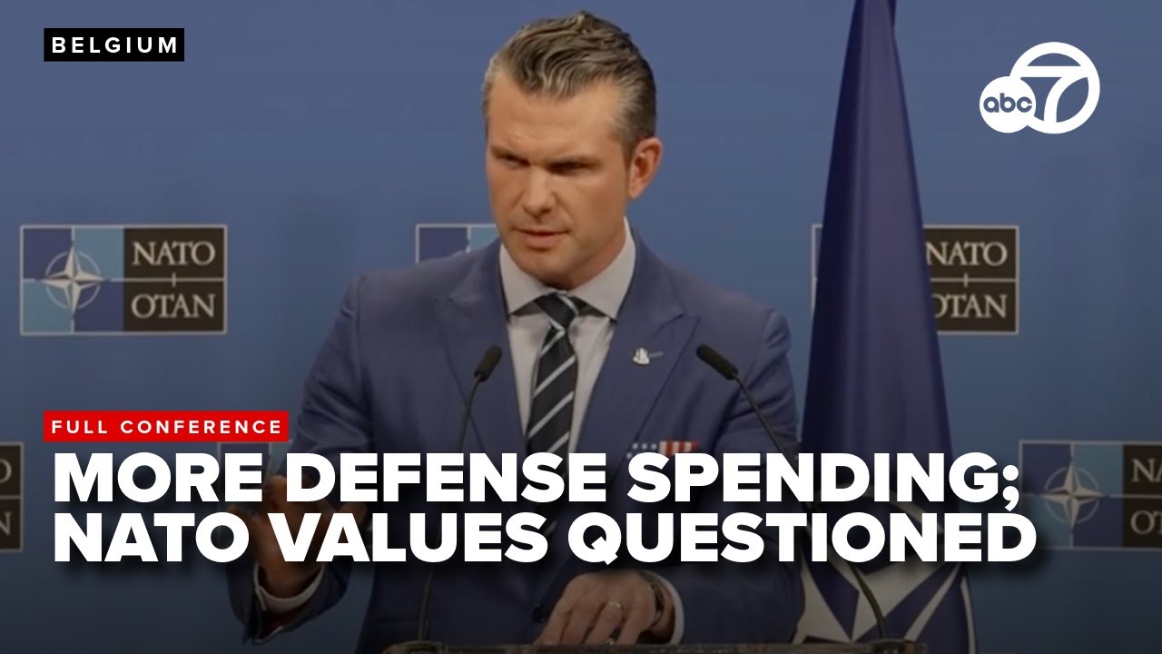 Defense Secretary Hegseth says NATO membership for Ukraine is 'unrealistic'
