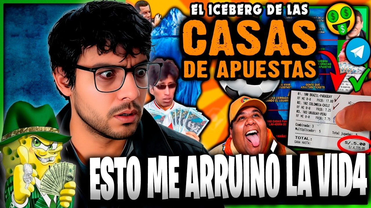 Goblinciano Reacciona a el Iceberg de las CASAS DE APUESTAS en Perú