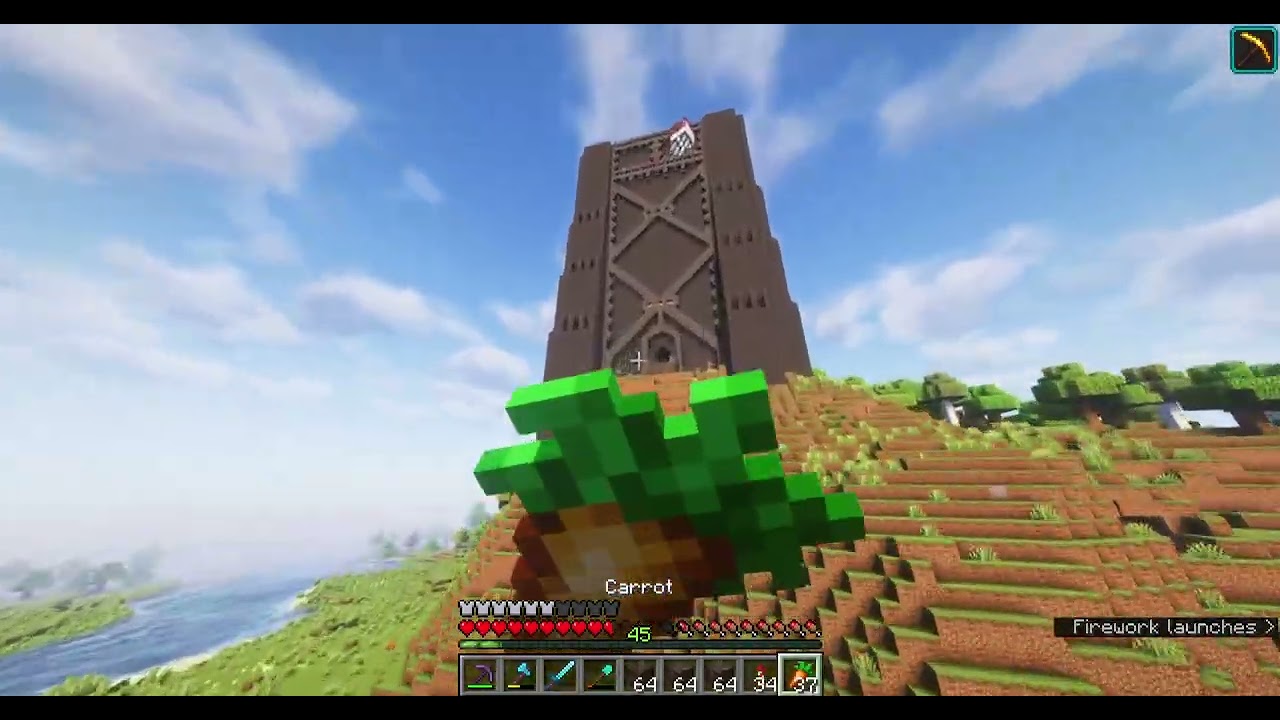 Minecraft Survival - EP 70 -  Finishing Creeper Tower