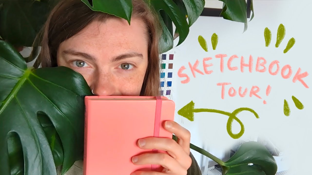 Realistic sketchbook tour! // Mini Royal Talens sketchbook