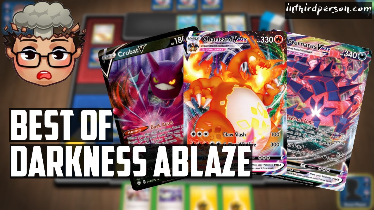 The Best Cards From Pokemon TCG Sword & Shield Darkness Ablaze! (Charizard VMAX, Eternatus VMAX)