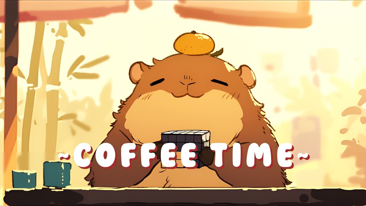 Lofi Capybara Radio - Peaceful Lofi Hip Hop Beats ~ Tranquil Mood ~ ✨