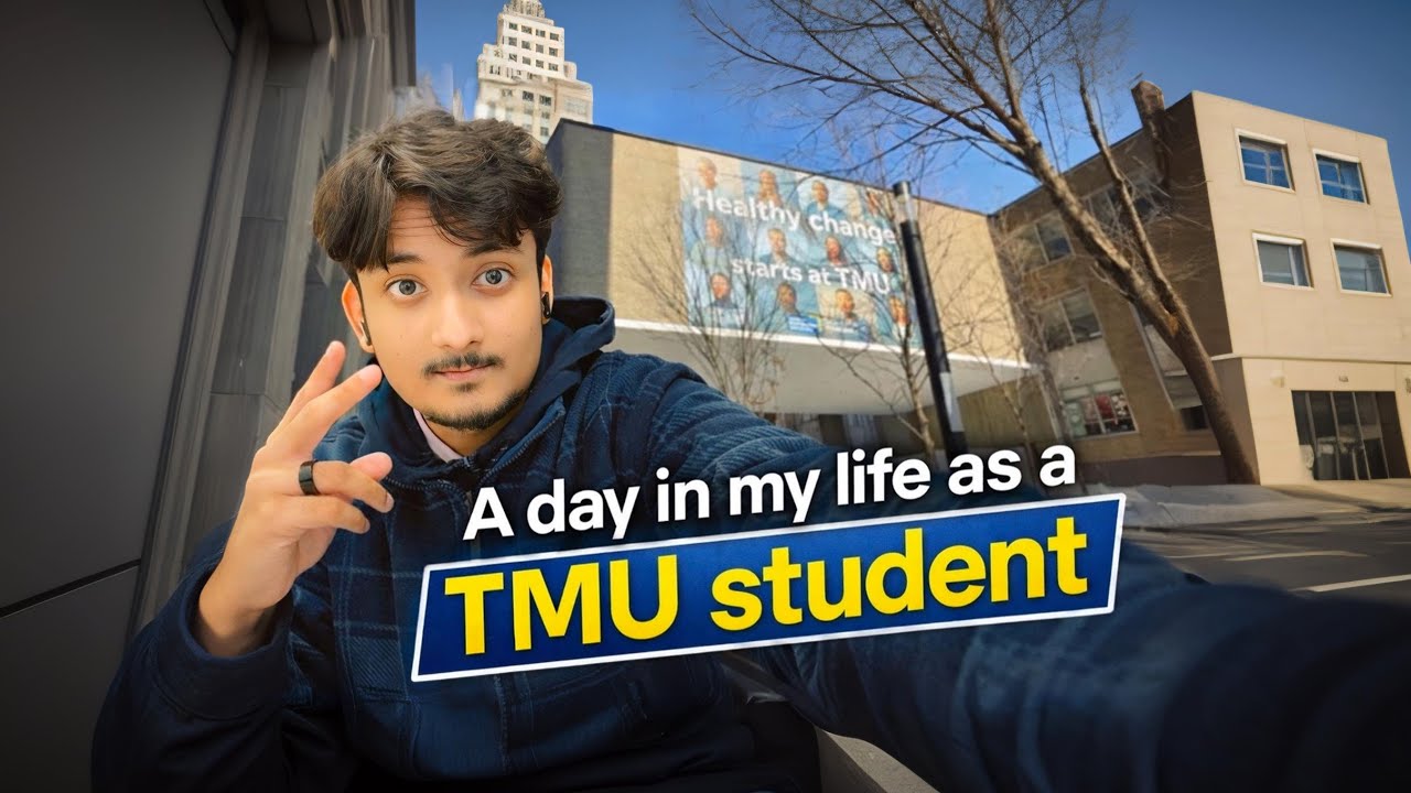 A day in my life as a student at Toronto Metropolitan University | Bangladeshi Student